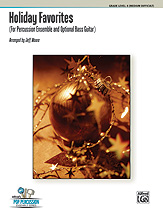 HOLIDAY FAVORITES PERC ENSEMBLE EPRINT cover Thumbnail